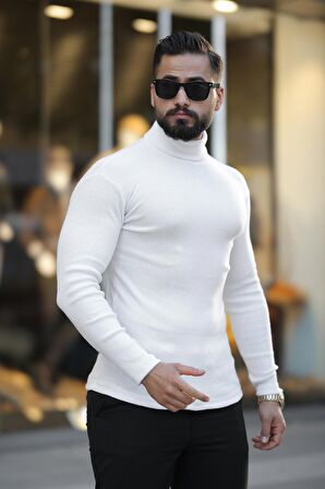 3'li Paket Erkek Boğazlı Balıkçı Triko Kazak