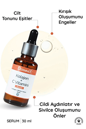 Derminix Kolajen+C Vitamini Serum