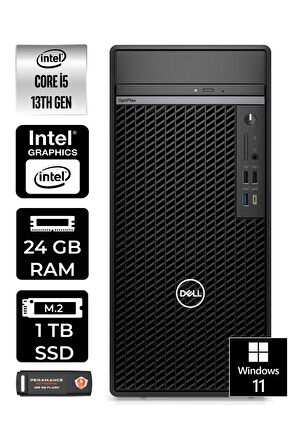 DELL OPTIPLEX 7010MT i5 13500 24GB RAM 1TB SSD W11HOME N010O7010MTU MASAÜSTÜ PC & PER4BELLEK