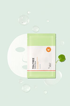Yağlanma ve Sivilcelenme Eğilimli Ciltler İçin Nem.  Yaprak MaskeA'PIEU The Pure Tea Tree Sheet Mask