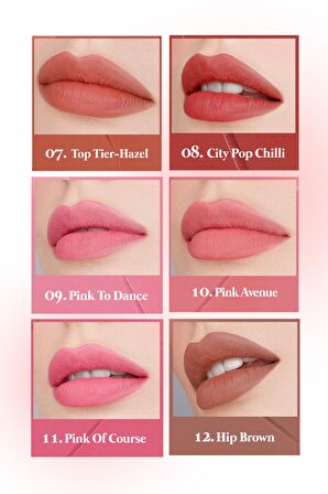 Mat Bitişli ve Uzun Süre Kalıcı Stick Ruj Peripera Ink Mood Matte Stick (10 Pink Avenue)