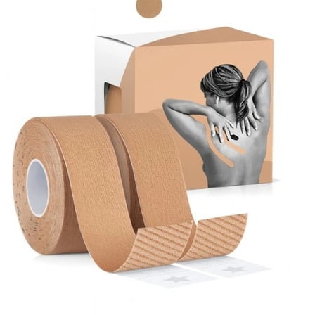 Dodes Kinezyo Ağrı Bandı 2.5 cm X 5 m Ten Rengi