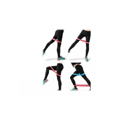 Dodes Pilates Squat Aerobik Direnç Lastiği 5 Li Paket
