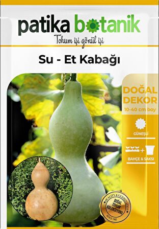 5 Adet Su - Et Kabağı (lagenaria Siceraria) Tohumu