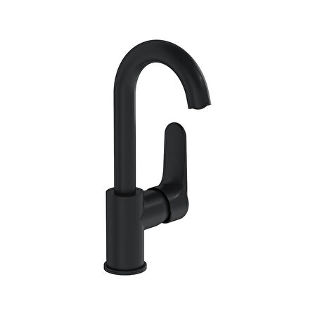 Artema Root Round A4275436 Lavabo Bataryası, Mat Siyah