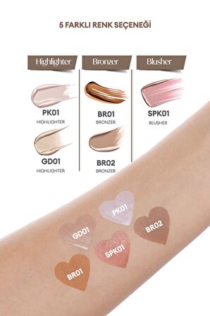 Sıcak Alt Tonlu Likit Bronzlaştırıcı – Doğal Görünümlü Apieu Juicy Pang Bronzer Sun Kissed (BR01)