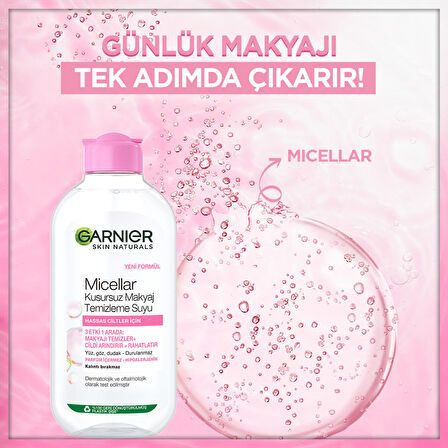 Garnier Micellar Kusursuz Makyaj Temizleme Suyu 200 ml