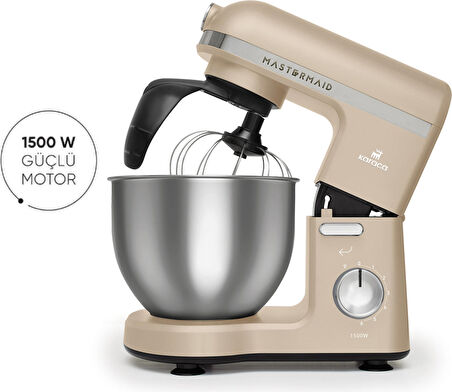Karaca Mastermaid Chef Pro Çift Kollu Mutfak Şefi 1500 W Iconic Beige