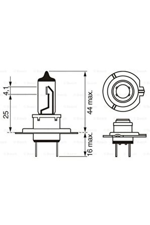 Bos-1987302170 Far Ampulu H7 12v 55w Gıgalıght Plus 120 ...