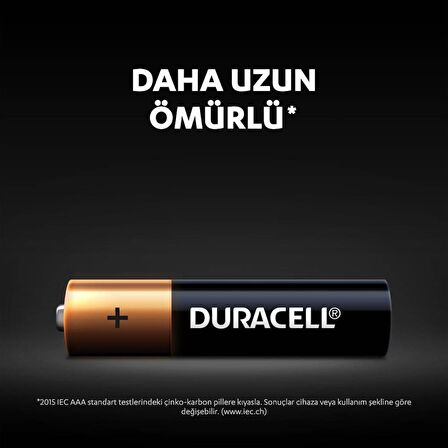 Duracell Basic 6'lı Ince Kalem Pil Aaa