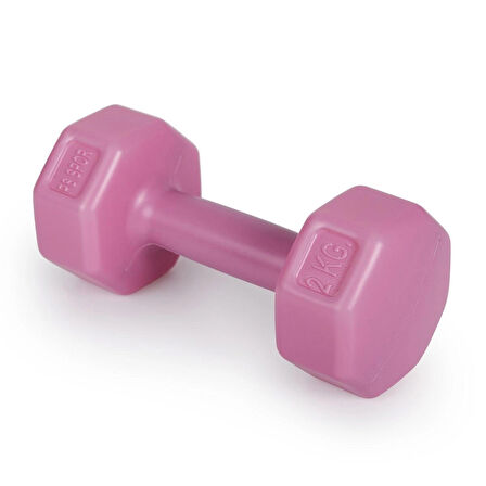 PSSPOR 2 Adet 2KG Pembe Renk Dambıl Seti ( 2 Adet 2KG Gönderim Yapılmaktadır)