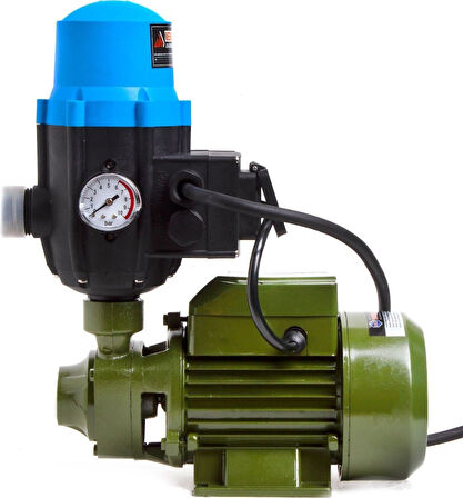 Moonshop Su Pompası 1" Paket Hidrofor Otomatik Sistem Su Pompası QB60 0.5hp