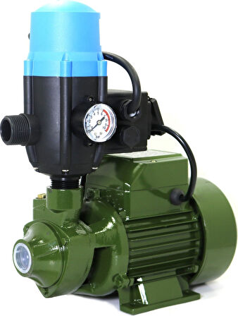 Moonshop Su Pompası 1" Paket Hidrofor Otomatik Sistem Su Pompası QB60 0.5hp