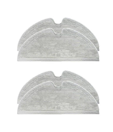 Xiaomi Vacuum Mop 2 Uyumlu 4 Adet Mop-Tam Yüzey Mikrofiber