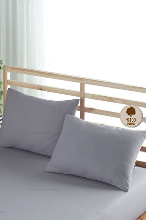 Formeya Ranforce %100 Pamuk Yastık Kılıfı 2 Adet 50*70 Kapaklı