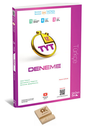 345 TYT 2026 Türkçe Denemeleri + Telefon Standı