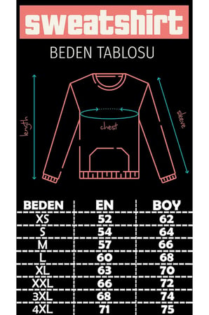 No Pain No Gain Yazılı Tasarım Unisex Oversize Gym Sweatshirt
