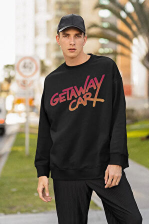 Getaway Car Yazılı Unisex Oversize Şarkıcı Taylor Swift Sweatshirt