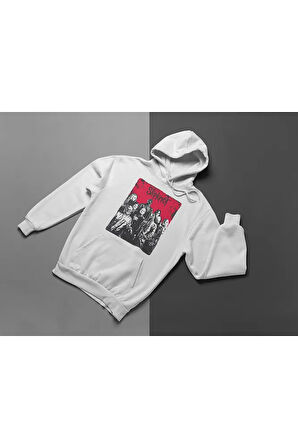 Slipknot Baskılı Unisex Oversize Müzik Grubu Hoodie