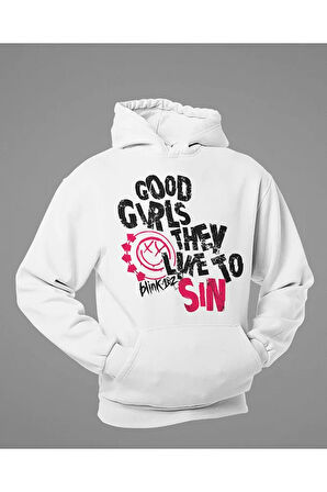 Good Girls They Like To Sın Blink-182 Unisex Oversize Hoodie