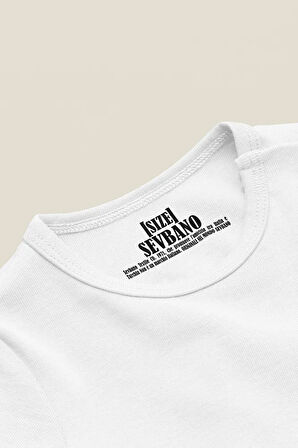Sadece Annesini Seven Bir Erkek Yazılı Pamuklu Yumuşak Unisex Çıtçıtlı Body Zıbın
