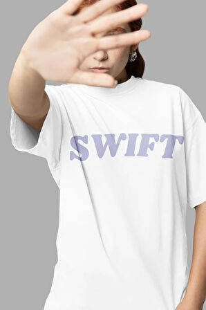 Taylor Swift Baskılı Unisex Oversize Şarkıcı Reputation Albüm Tişört