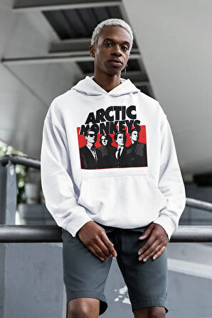 Arctic Monkeys Baskılı Unisex Oversize Müzik Grubu Hoodie