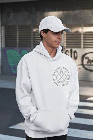 Avenged Sevenfold Baskılı Unisex Oversize Müzik Grubu Rock Metal Hoodie