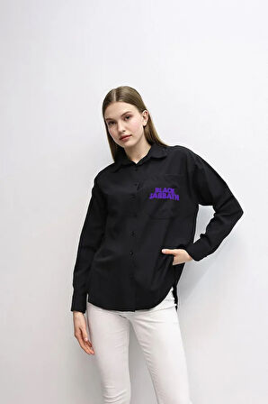 Black Sabbath Müzik Grubu Baskılı Unisex Gömlek