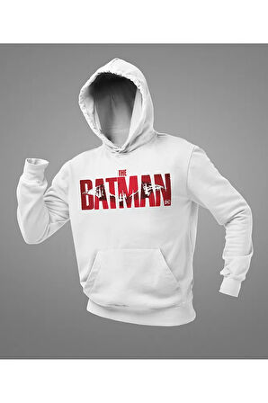 The Batman Dc Karakter Baskılı Unisex Oversize Marvel Hoodie