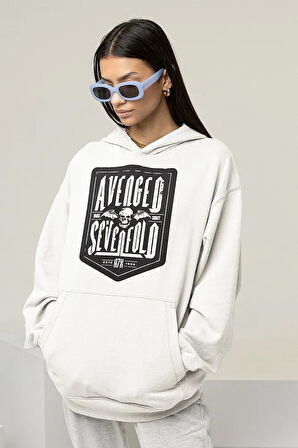 Avenged Sevenfold Baskılı Unisex Oversize Müzik Grubu Hoodie