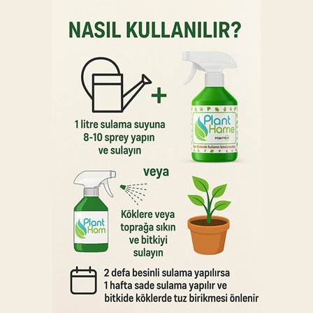 Sıvı Bitki Besini İkili Set Kök ve Yaprak Gelişim Desteği 2x500 ml