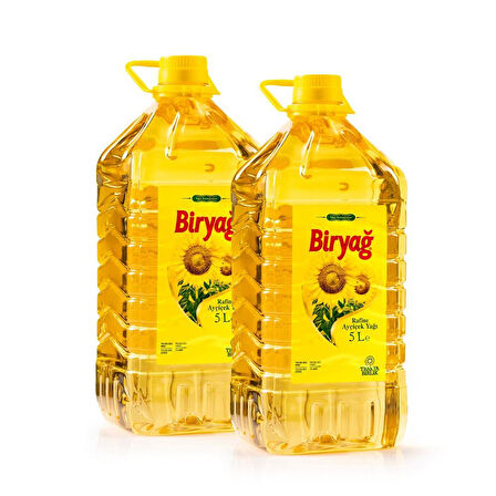 Biryağ 5 lt Pet Ambalaj (2'li Paket)