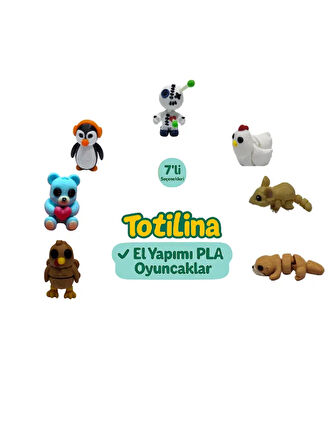 7'li set (voodoo tavuk fare su samuru hindi ayı penguen…)