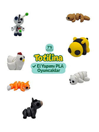 7'li set (su samuru arı ayı eşek tilki tavuk voodoo…)