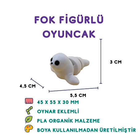 7'li set (tukan kuşu fok su samuru tırtıl ejderha örümcek yarasa…)