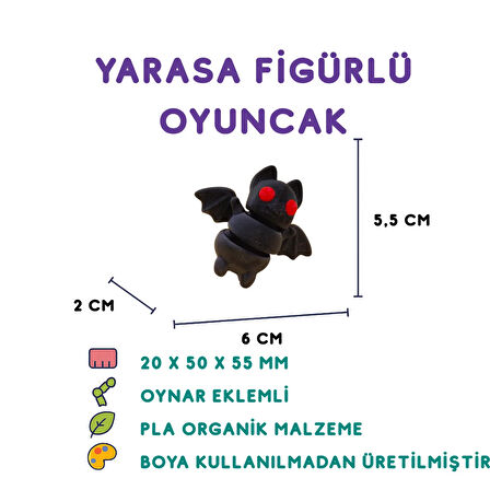 7'li set (ahtapot yarasa aslan köpek kedi hindi baykuş…)