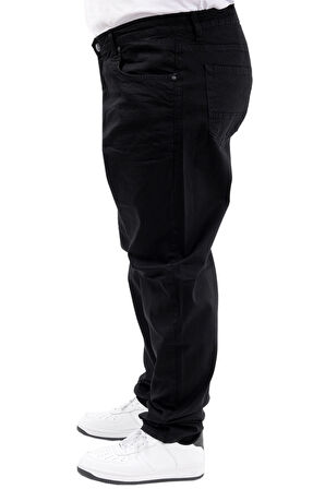 Mode XL Büyük Beden Erkek Kot Pantolon Klasik NEPTUN 24900 Siyah
