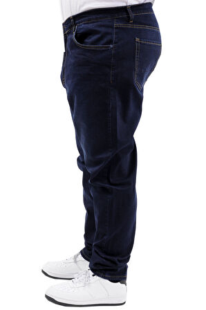 Mode XL Büyük Beden Erkek Kot Pantolon Klasik NEPTUN 24900 Lacivert