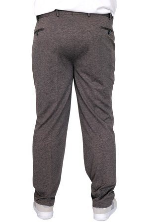 Mode XL Büyük Beden Erkek Kumaş Pantolon Tintin 21027 Gri