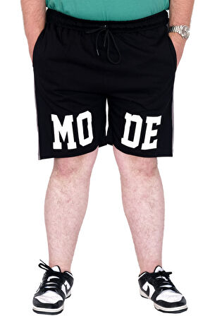 Mode XL Büyük Beden Erkek Şort Süprem 25501S Siyah