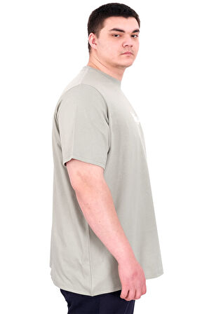 Mode XL Büyük Beden Erkek T-Shirt Bisiklet Yaka DIMENSION U25025 Çağla