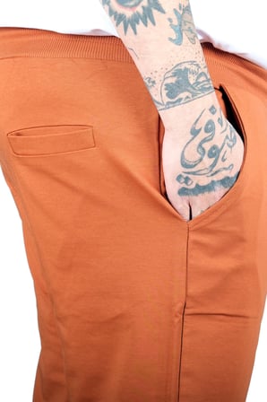 Mode XL Büyük Beden Erkek Şort 2 İplik Good Vibes 25503 TARCIN