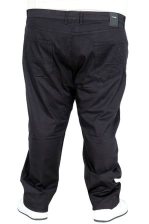 Mode XL Büyük Beden Erkek Keten 5 Cepli Barcelona Pantolon 25902 SIYAH