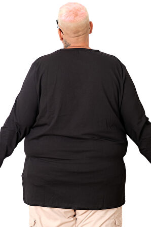 Mode XL Erkek Uzun Kol T-Shirt THE SED U25103