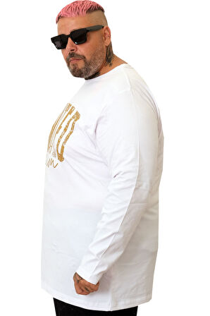 Mode XL Erkek Uzun Kol T-Shirt LIMITED EDITION U25104