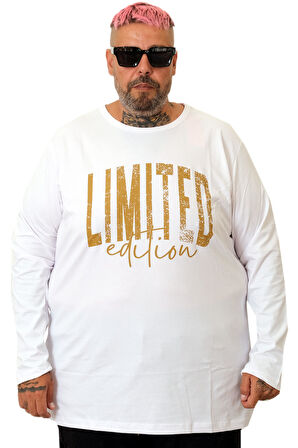 Mode XL Erkek Uzun Kol T-Shirt LIMITED EDITION U25104
