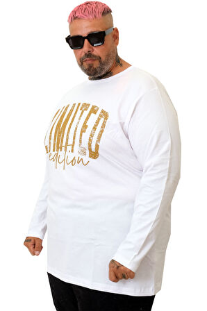 Mode XL Erkek Uzun Kol T-Shirt LIMITED EDITION U25104