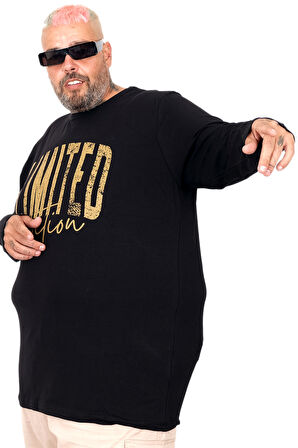 Mode XL Erkek Uzun Kol T-Shirt LIMITED EDITION U25104