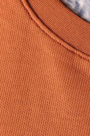 Mode XL Büyük Beden T-Shirt Orta Kalın Basic U26200 TARCIN